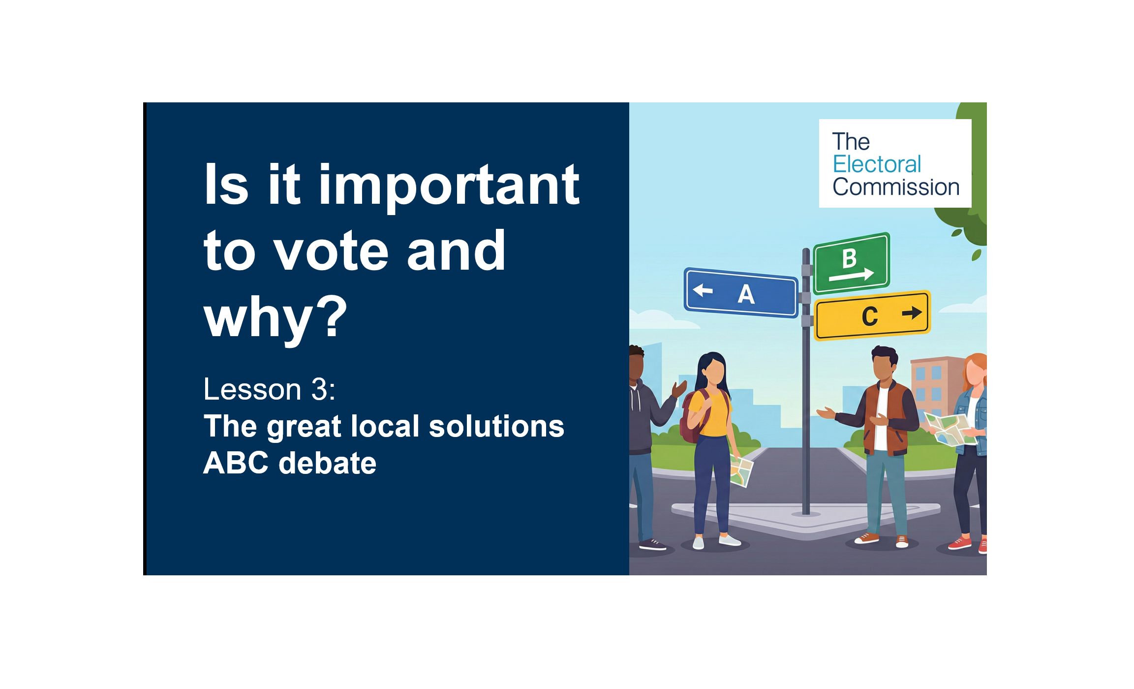 Lesson 3: Great local solutions ABC debate