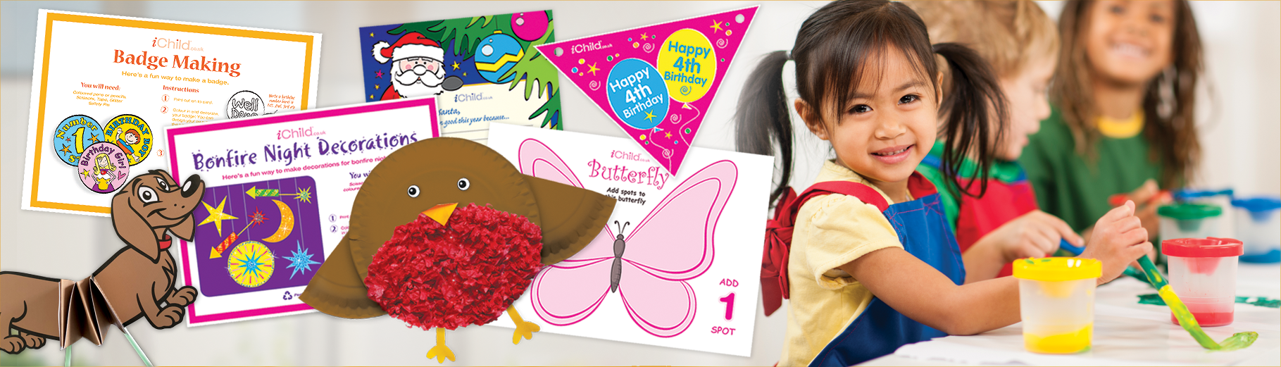 Themed crafts and activities